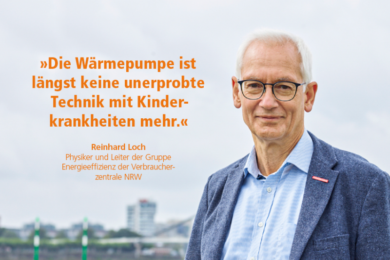 Reinhard Loch (64) ist Physiker und Leiter der Gruppe Energieeffizienz der Verbraucherzentrale NRW