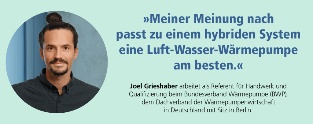 Zitat und Portrait von Joel Grieshaber